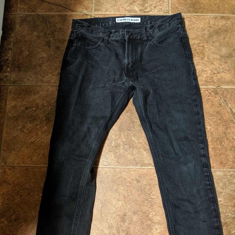 Slim fit express jeans black